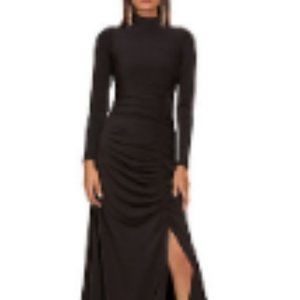 Boston Proper Ruched Maxi Dress